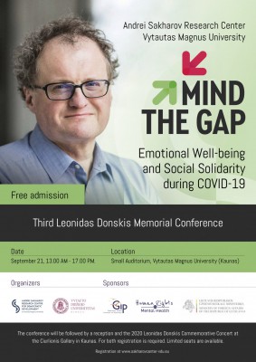 At the conference in memory of Donskis – about the impact of the pandemic on mental health